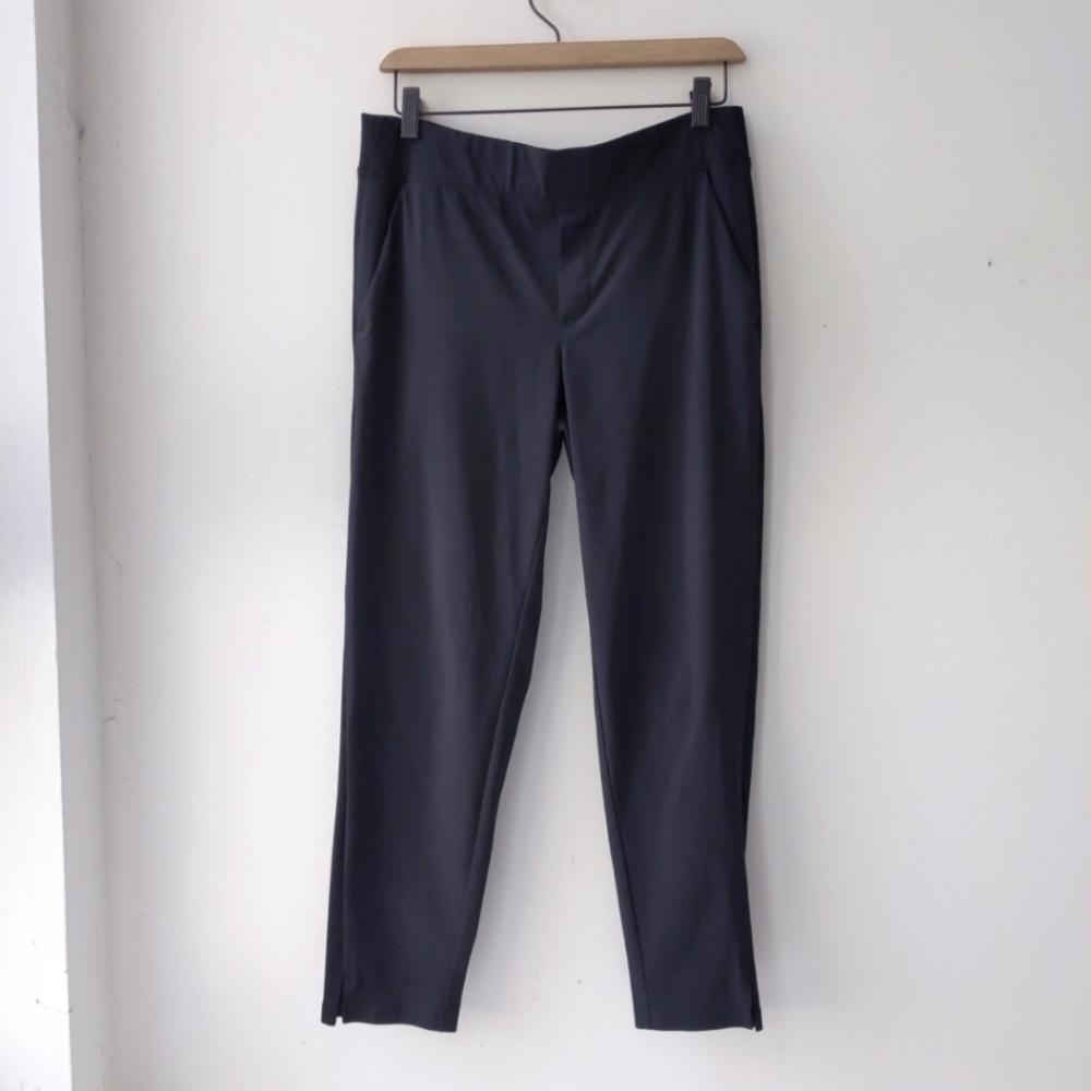 Athleta Brooklyn Ankle Pants Black Women's 8